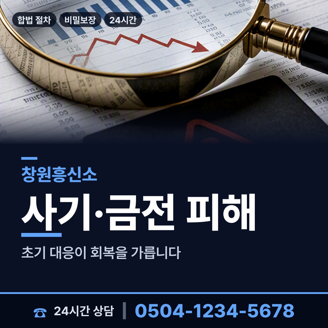 창원 가음정동 채권추심조사 상담 안내
